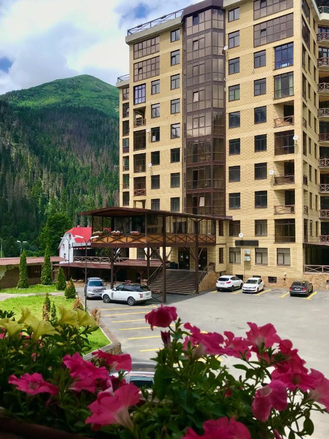 Apartment Vershina Домбай Екстериор снимка