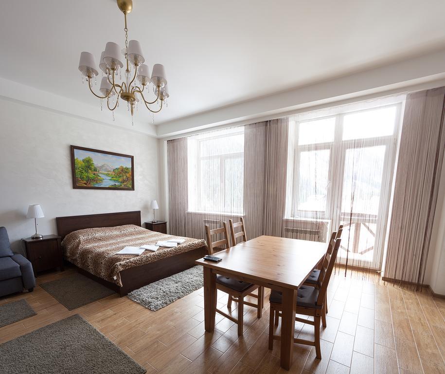 Apartment Vershina Домбай Екстериор снимка